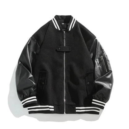 Blouson bomber vintage de stade