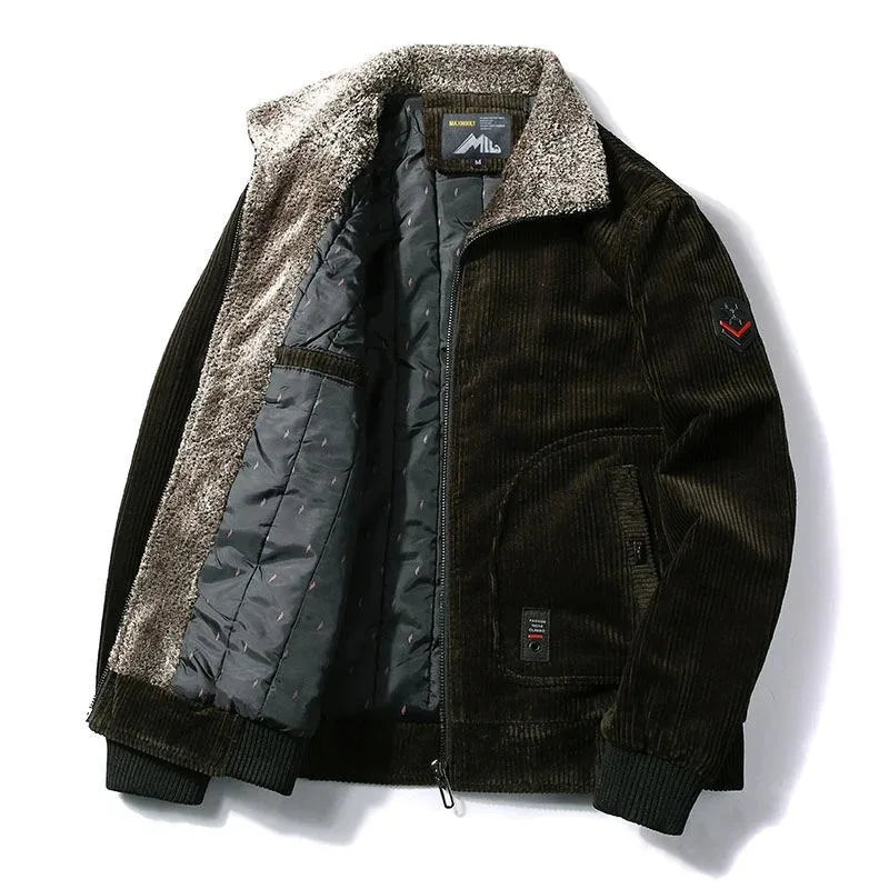 Veste Voyager doublée en velours côtelé
