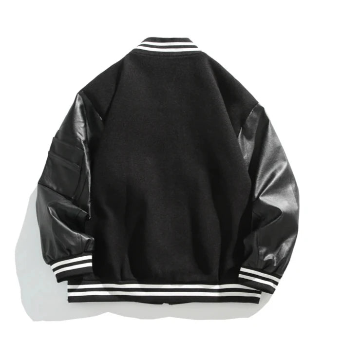 Blouson bomber vintage de stade