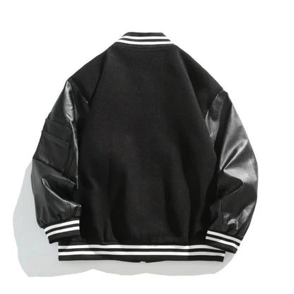 Blouson bomber vintage de stade